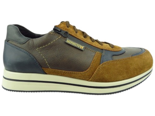 Mephisto gilford sneaker braun - mephisto,
