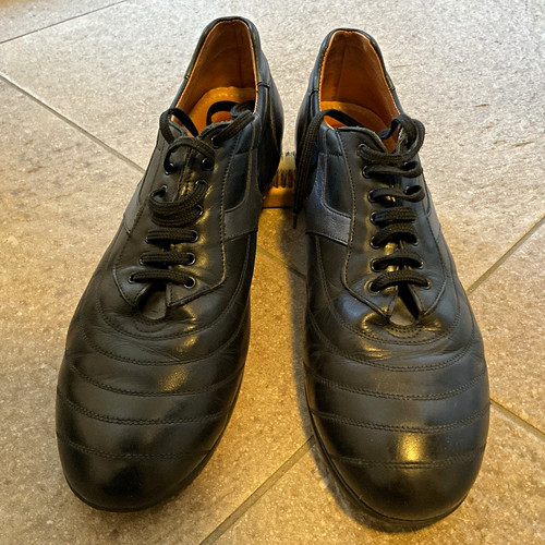 Herrenschuh vollleder schwarz - vollleder,